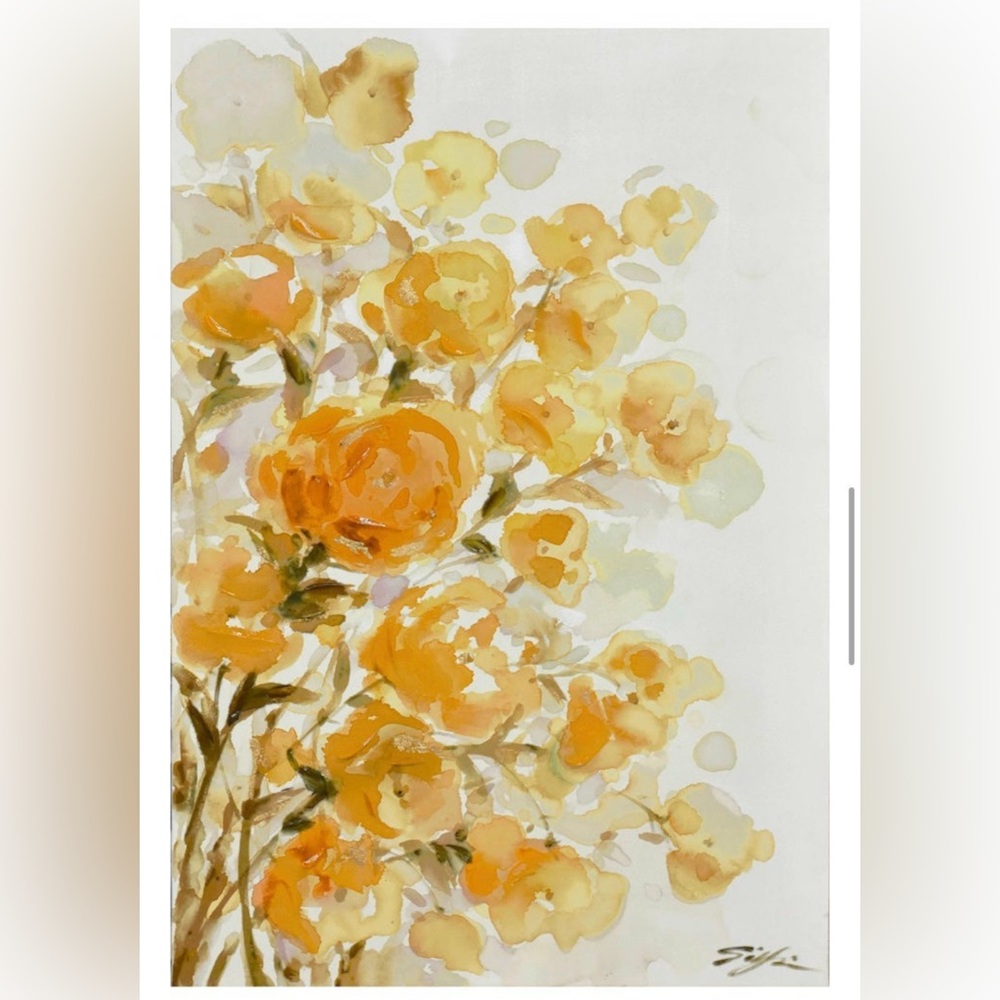 Collectible Artwork "Blooming Friendship" Far East Collection